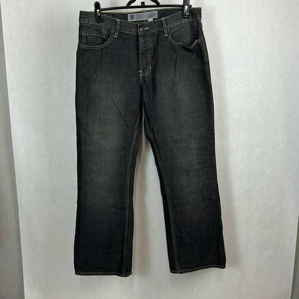 Gap Boot Fit Denim Jeans Mens Sz 34x30 Bootcut Relaxed Worn Rinse